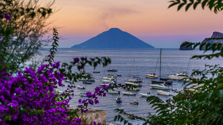 Superbe Stromboli vu de Panarea
