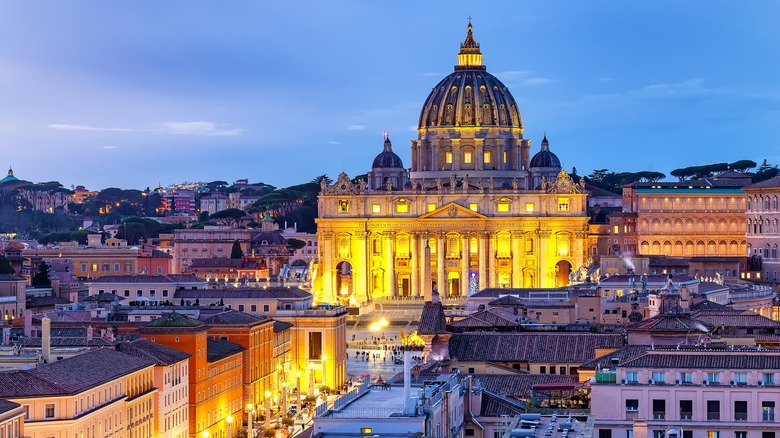 Square de Saint-Pierre dans la ville du Vatican