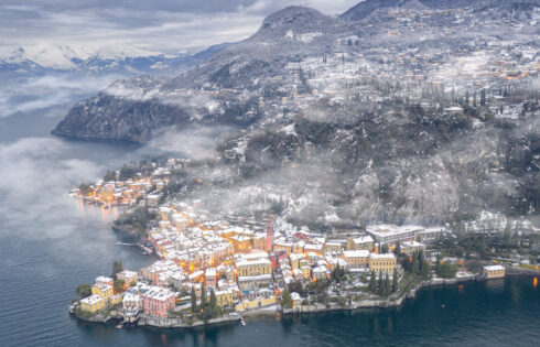 Le lac le plus pittoresque d'Italie est ruiné chaque hiver par un phénomène disgracieux