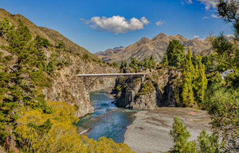 Le village de montagne de Nouvelle-Zélande est une escapade sur l'île du Sud avec des sources minérales et des rapides d'eau vive à proximité