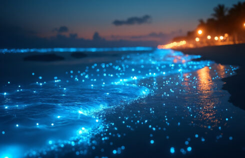 Les meilleures plages pour observer les ondes bioluminescentes (autres que la Floride), selon une recherche