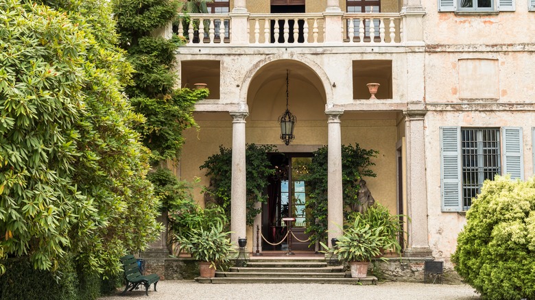 Entrée du Palais Borromée sur Isola Madre
