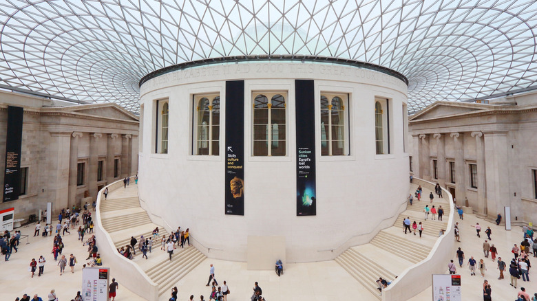 Grande Cour du British Museum à Londres