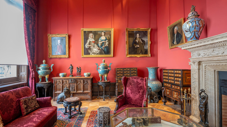Le fumoir du musée Jacquemart-André à Paris