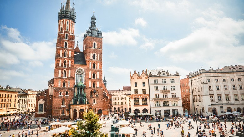 Vieille ville de Cracovie, Pologne