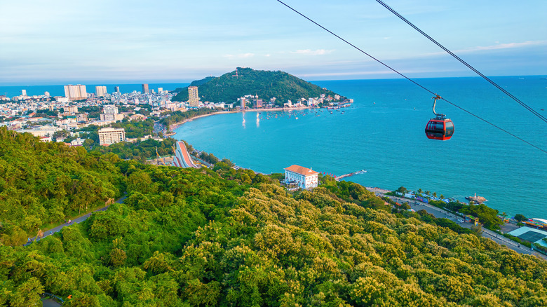 Vue aérienne de Vung Tau