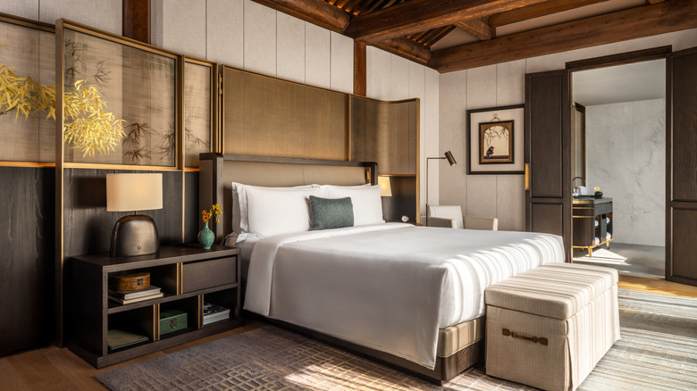 Grande chambre sur cour du Mandarin Oriental Qianmen