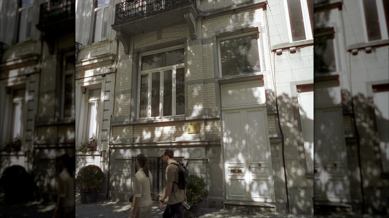 La maison d'Ixelles, à Bruxelles, où est née Audrey Hepburn