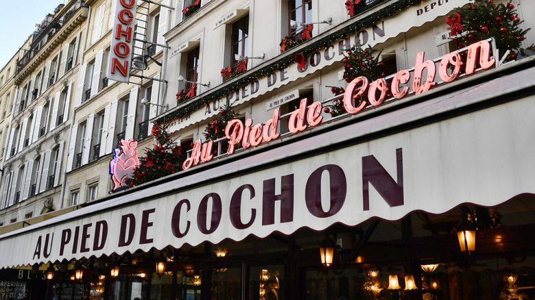 Au Pied de Cochon à Paris