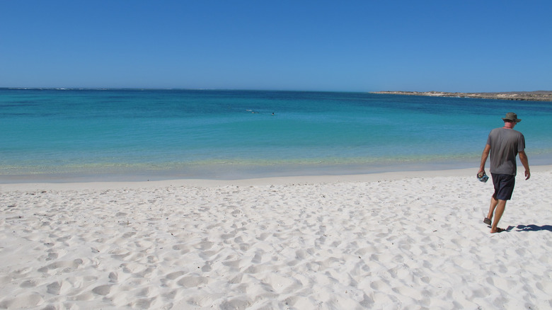 Turquoise Bay sur la côte de Ningaloo dans le parc national de Cape Range, Australie occidentale