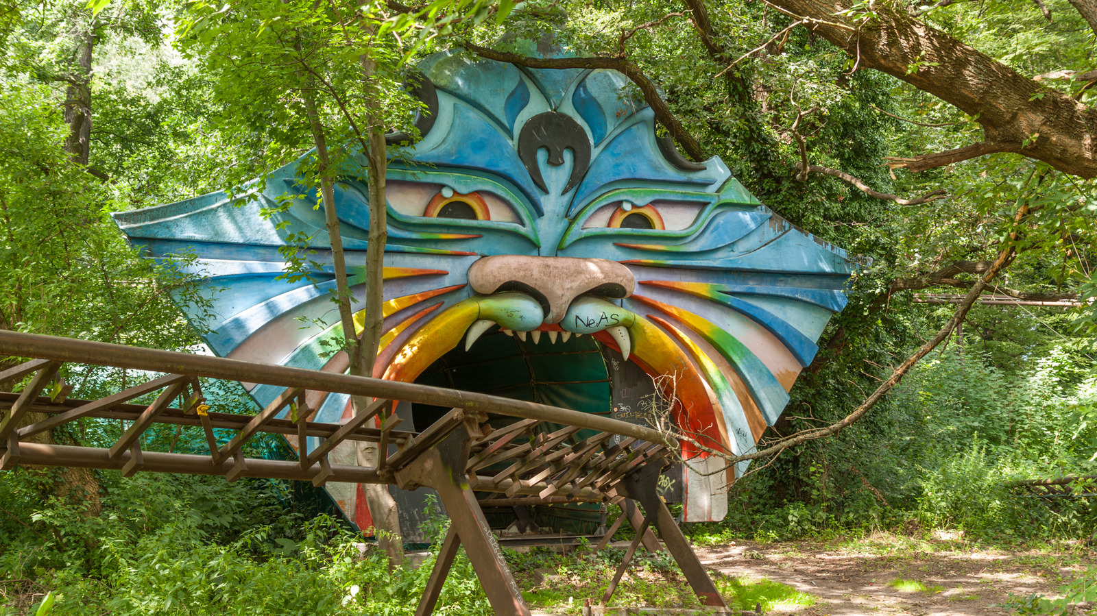 L'étrange parc d'attractions abandonné d'Allemagne est désormais une attraction artistique pittoresque