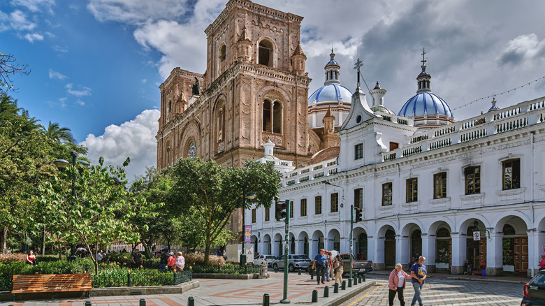 Cathédrale de la Inmaculada Concepcion à Cuenca, Équateur