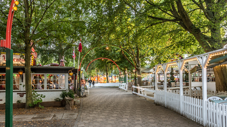 Restaurants dans le parc d'attractions Bakken, Danemark