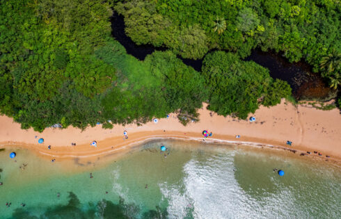 L'alternative de San Juan à Porto Rico est une baie bioluminescente avec des fruits de mer, des boutiques et des souvenirs