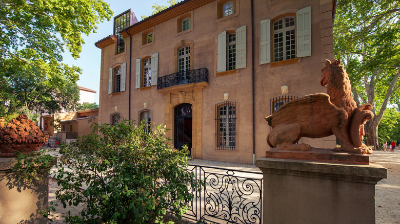 Ancienne bastide de Paul Cézanne, bastide Jas de Bouffan, Aix-en-Provence
