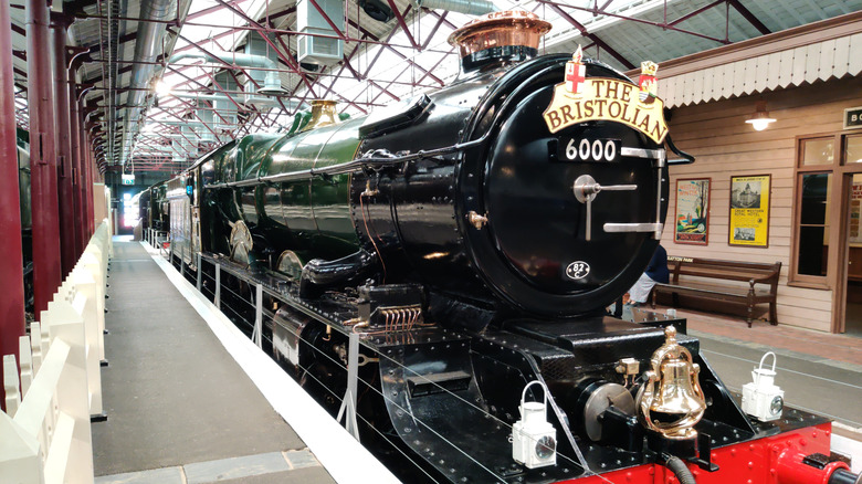 Le Bristolian Steam Train au STEAM Museum, Swindon, Angleterre, Royaume-Uni