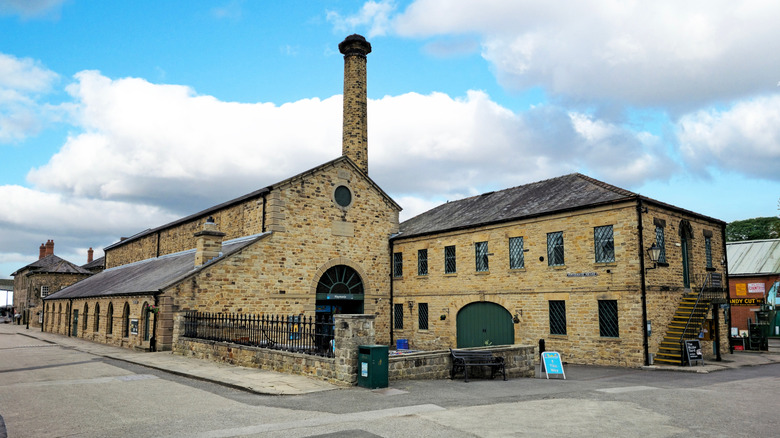 Bâtiments industriels historiques au Elsecar Heritage Centre dans le Yorkshire du Sud