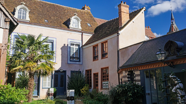 À l'extérieur du musée Marcel Proust à Illiers-Combray, France