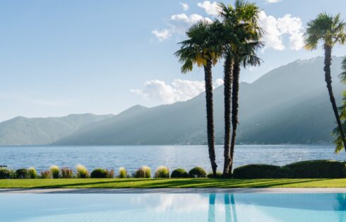 « Le seul véritable complexe balnéaire de Suisse » est un grand joyau au bord du lac avec un restaurant étoilé au guide Michelin et un spa
