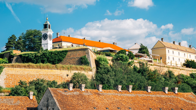 Forteresse médiévale de Petrovaradin en Serbie
